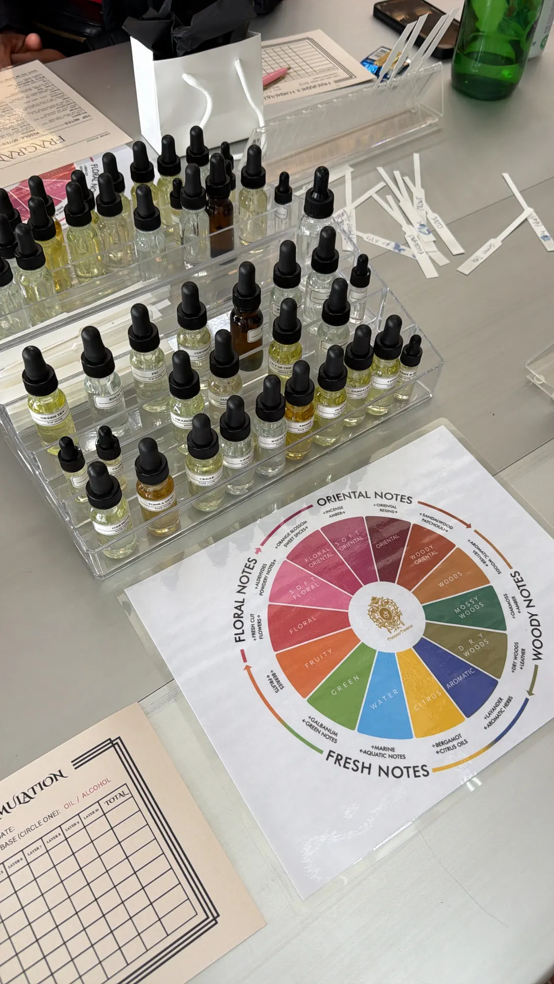 SF Perfume Workshops — workshop session