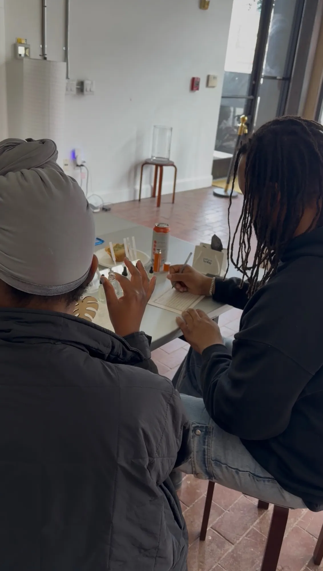 SF Perfume Workshops — workshop session