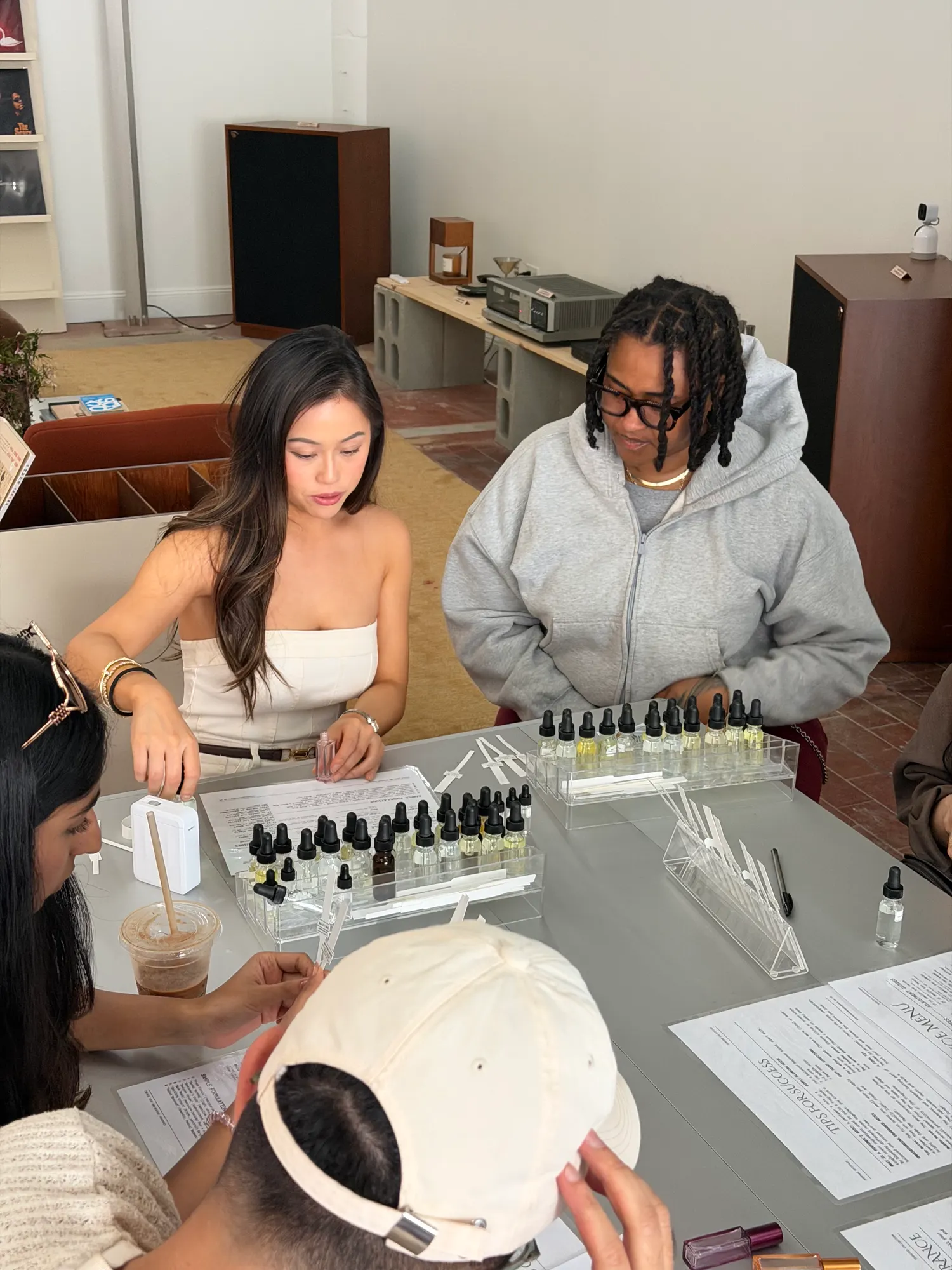 SF Perfume Workshops — workshop session