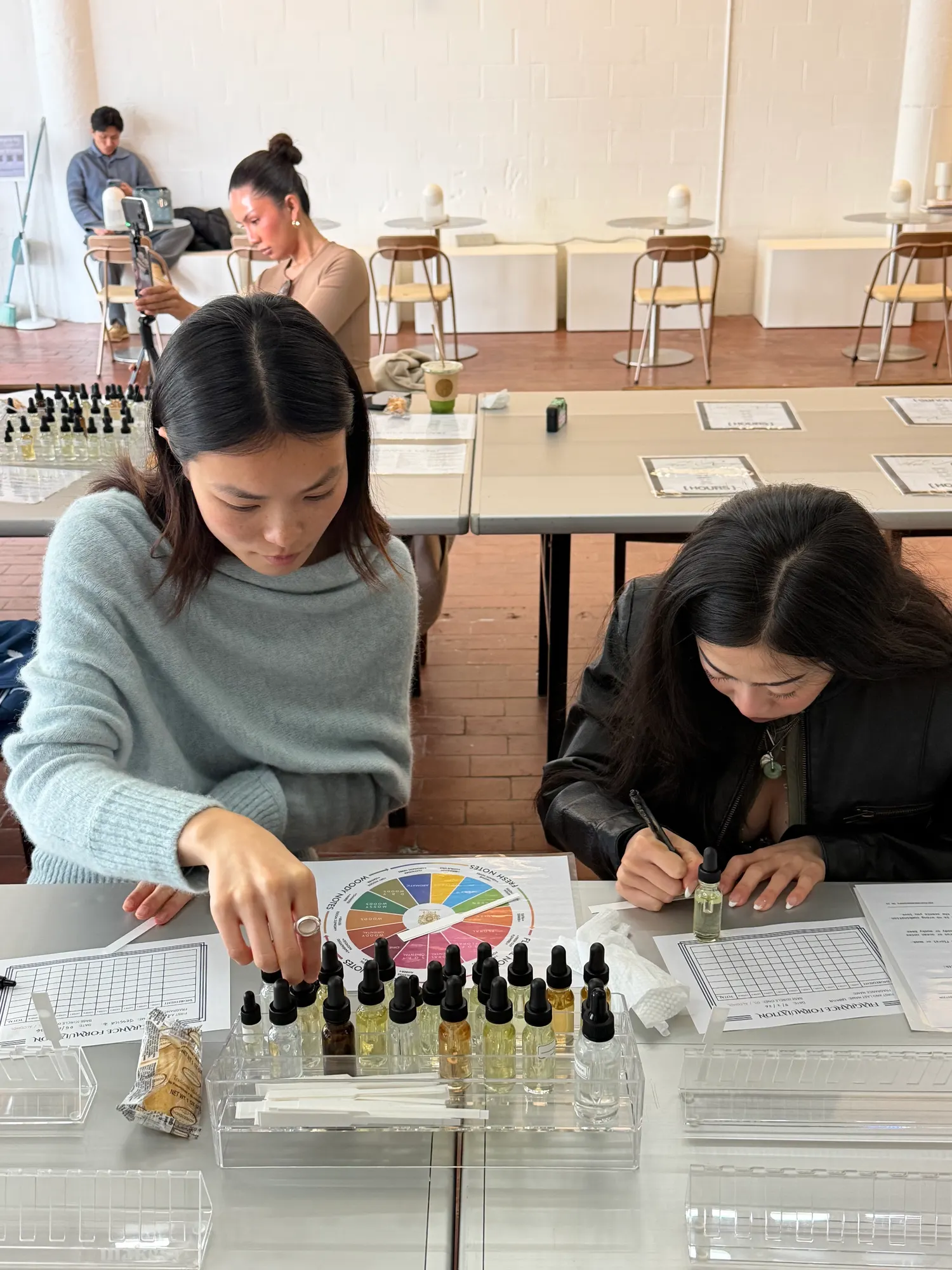 SF Perfume Workshops — workshop session