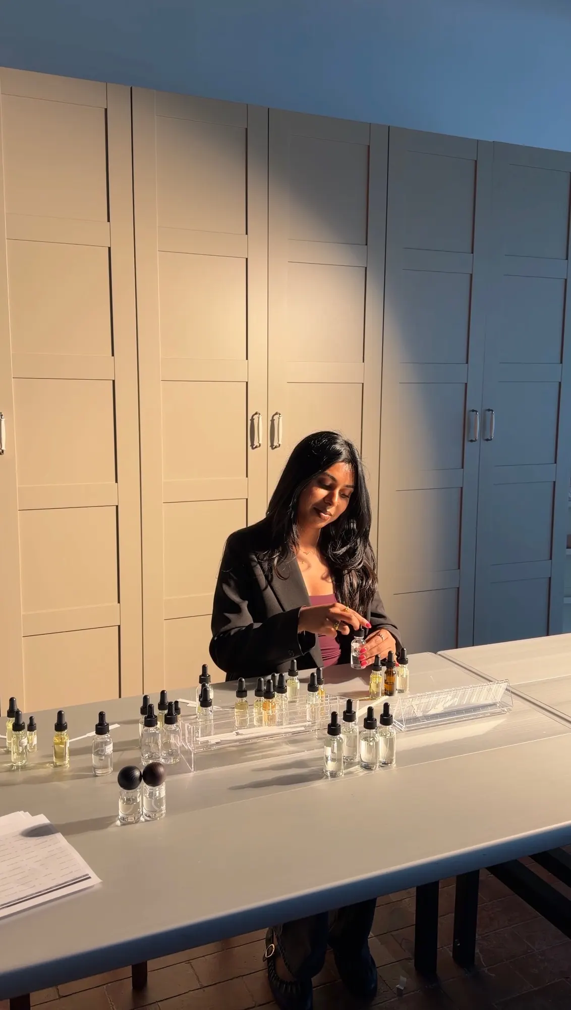 SF Perfume Workshops — workshop session